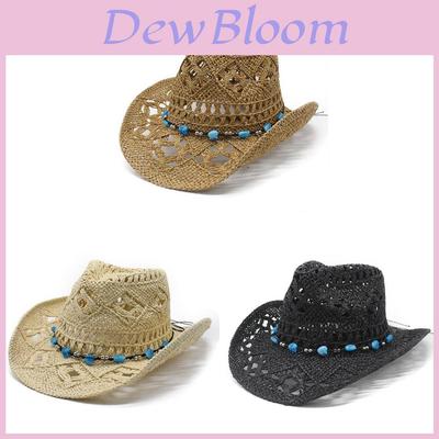 Traditional Style Straw Hat With Wide Brim Sun Protection For Beach And Outdoor Activities