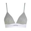 Womens/Ladies Ribbed Triangle Cups Bralette