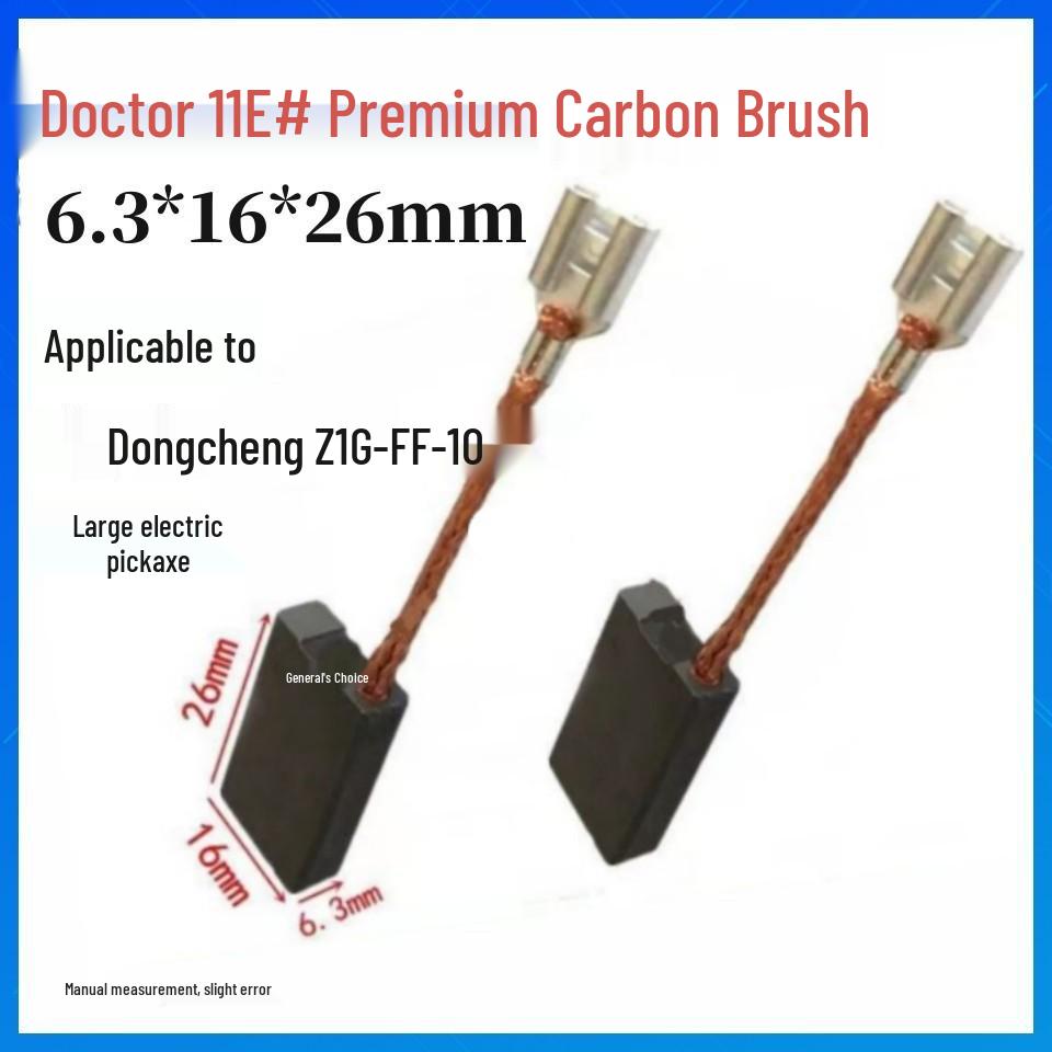 Durable Carbon Brush Set for Grinders, Drill, Hammer, Polisher, Cutter, and Picker Tools