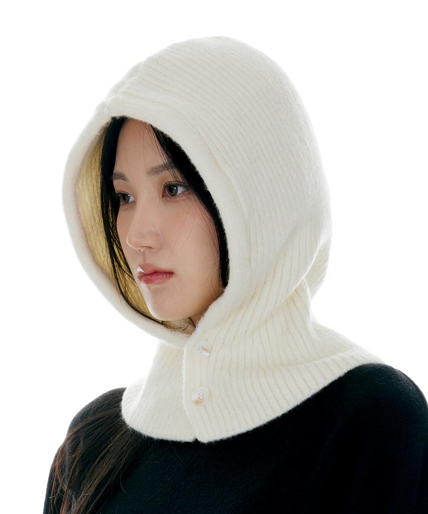 Luoeseupaeg Wool Balaclava (Ivory)