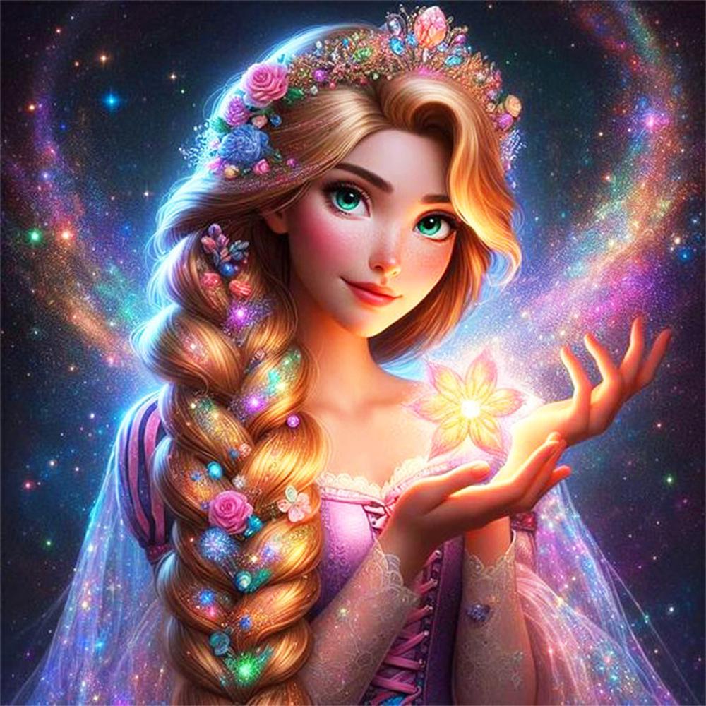 Disney Full Drill Diamond Painting Cartoon Elsa Rhinestone Pictures Embroidery Princess 5D DIY Mosaic Art Jasmine Decor for Home