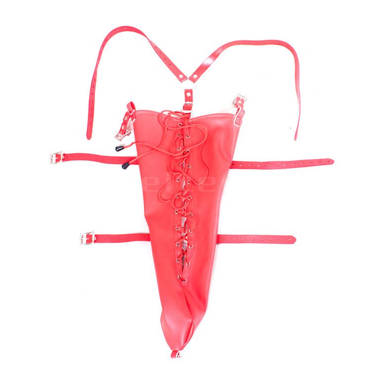 PU kůže Omezení paží pro dospělé Sex Bondage Hračky Vazač paží Otrok Role Play Sada Pouta na paže Erotická sexuální hračka pro muže Ženy