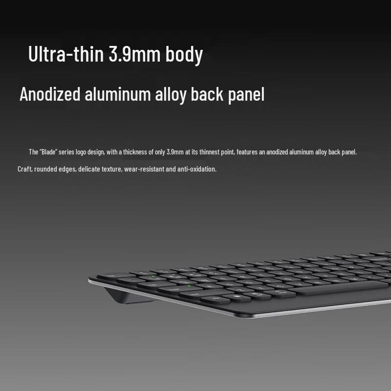 Rapoo E9500G Ultra-Slim Multi-Mode Wireless Keyboard