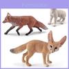 Coyote Wildlife Pvc Model Set With Static Animal Figures For Learning And Play