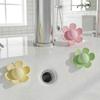 1pc Silicone Sink Overflow Stopper-Flower Shape Overflow Stopper,Durable and Easy to Install,Suitable for Kitchen and Bathroom