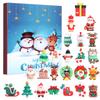 2026 Christmas Advent Calendar: 3D Figurine Pendant Countdown Gift & Christmas Tree Set