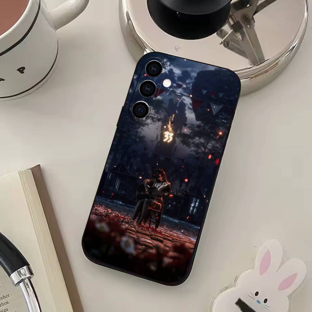 C-Clair Obscur Expedition 33 Phone Case Silicone Soft For Samsung Galaxy A73,A72,A71,A70,A53,A52,A51