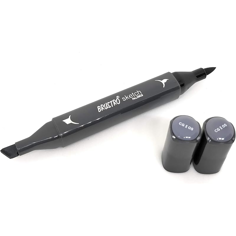 

Brustro Artists Sketch Marker Cool Grey Ii 5 0 серый