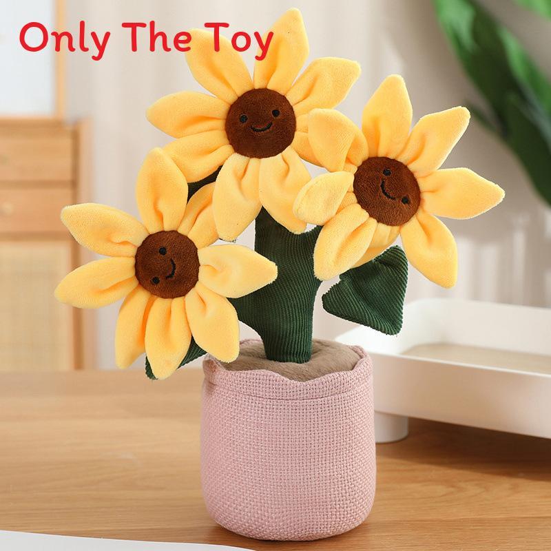 Tulip Plush Toy Home Decor With Pp Cotton For Living Room And Gift Use