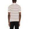 PRADA Short-Sleeved Striped Open-Knit Polo Shirt UMB731-14B9-F0304-S-OOO
