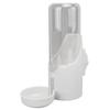 450ml Dog Water Dispenser Leakproof Pet Auto Feeding Water Bottle for Cats Dogs RabbitsWhite