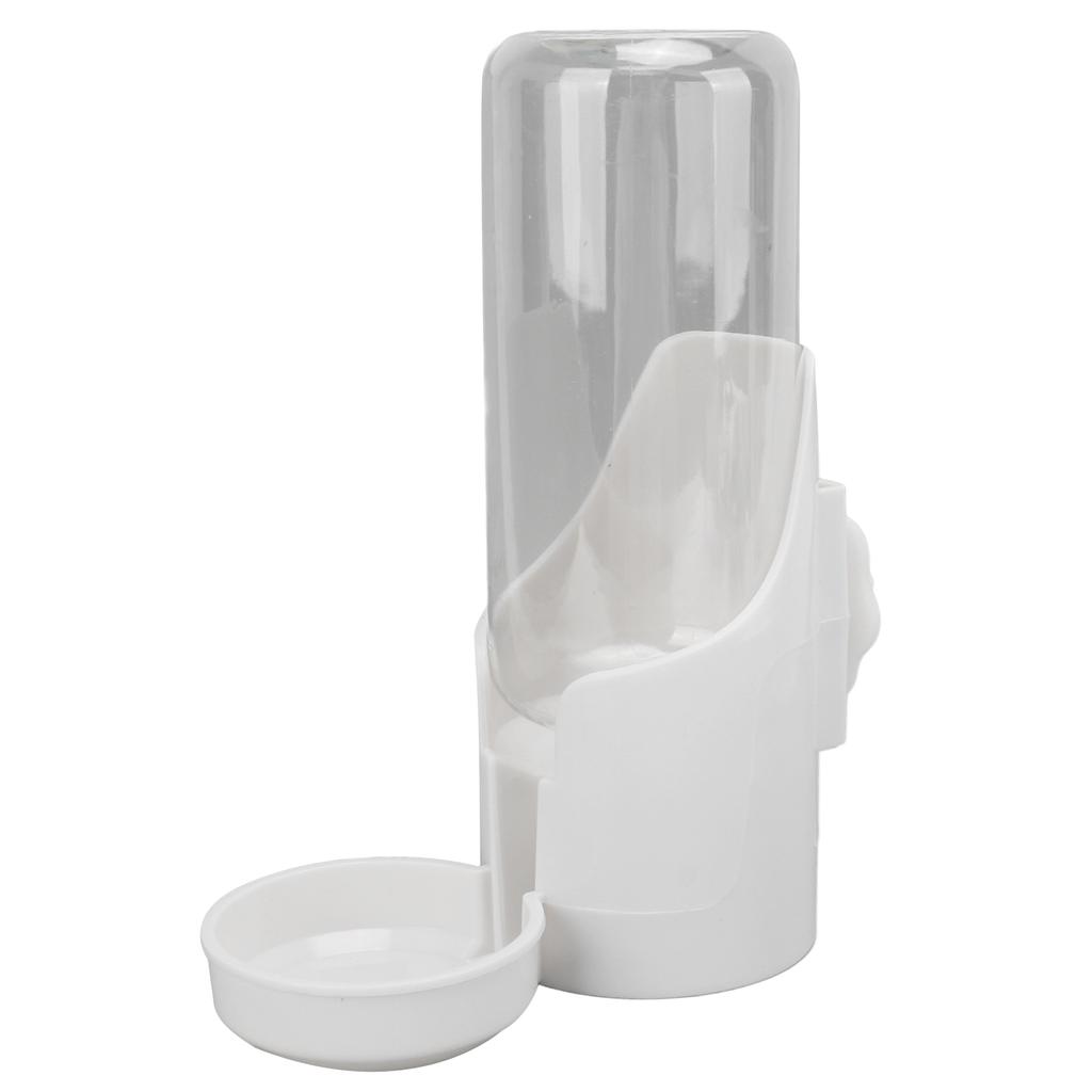 450ml Dog Water Dispenser Leakproof Pet Auto Feeding Water Bottle for Cats Dogs RabbitsWhite
