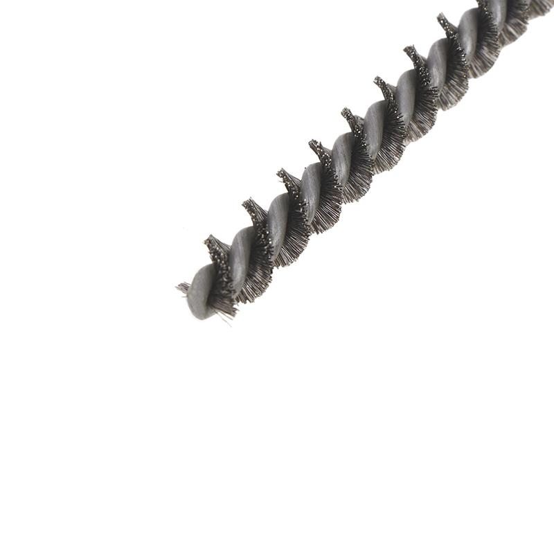 1/6Pcs Drill Bore Cleaning Brush 1/4 " Hexagonal Handle Stainless Steel Wire Brush For Anti-Rust Cleaning Of Pipe Ports 8-19Mm