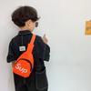 Trendiger Kinderrucksack 2024 Neuer Koreanischer Stil Buchstaben Design Niedliche Cartoon Tasche