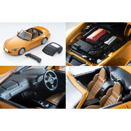 TOMYTEC DioColle 64 #CarSnap 22a Urban Street Corner 2 ABS Resin/PVC Figure and Accessories (Painted, Partially Assembled) + Die-Cast Miniature Car Se