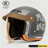 Unisex All-Season Electric Vehicle Helmet for Scooters & Motorcycles - Full Face Safety & Sun Protection (Summer/Winter)