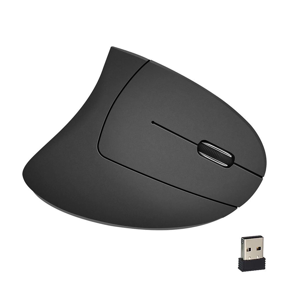 HXSJ Wireless Mouse Vertical Mice Ergonomic Rechargeable 3 DPI Optional Adjustable 2400 DPI Mouse