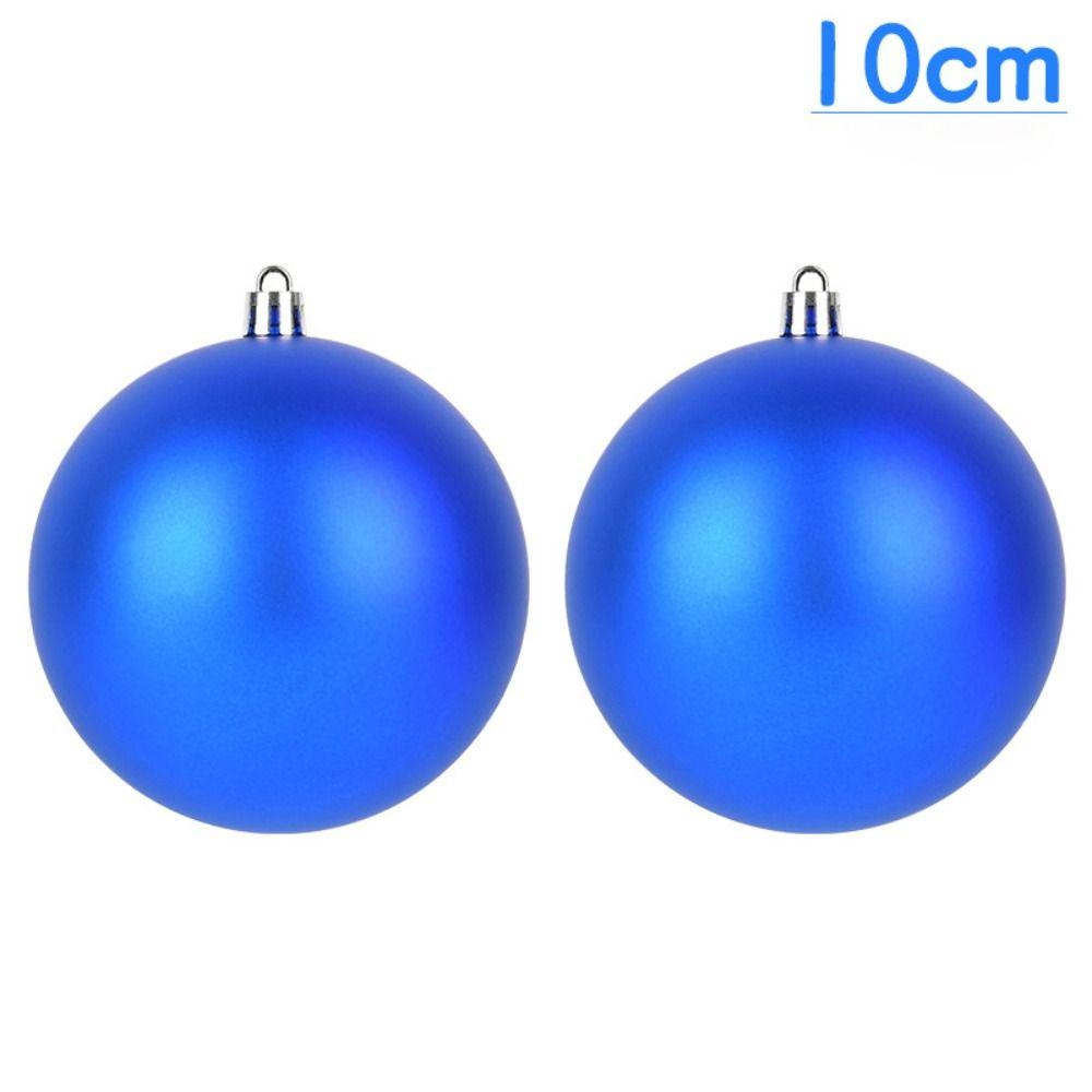 Barevná vánoční koule 10cm Vánoční koule Přívěsek Horké Vánoční ozdoby Party dekorace