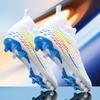Fashion Men Football Boots Long Spikes High Ankle Soccer Shoes AG/TF Kids Outdoor Grass Cleats Soccer Boots Training Sport Football Shoes