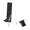 Patio Market Umbrella Cover Protector Water Resistant Lightweight Parasol with Telescopic Pole