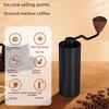 Hand-Crank Coffee Grinder with CNC Titanium-Plated Core for Italian Brews