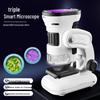 Kids' Smart Digital HD Optical Handheld Microscope with Screen