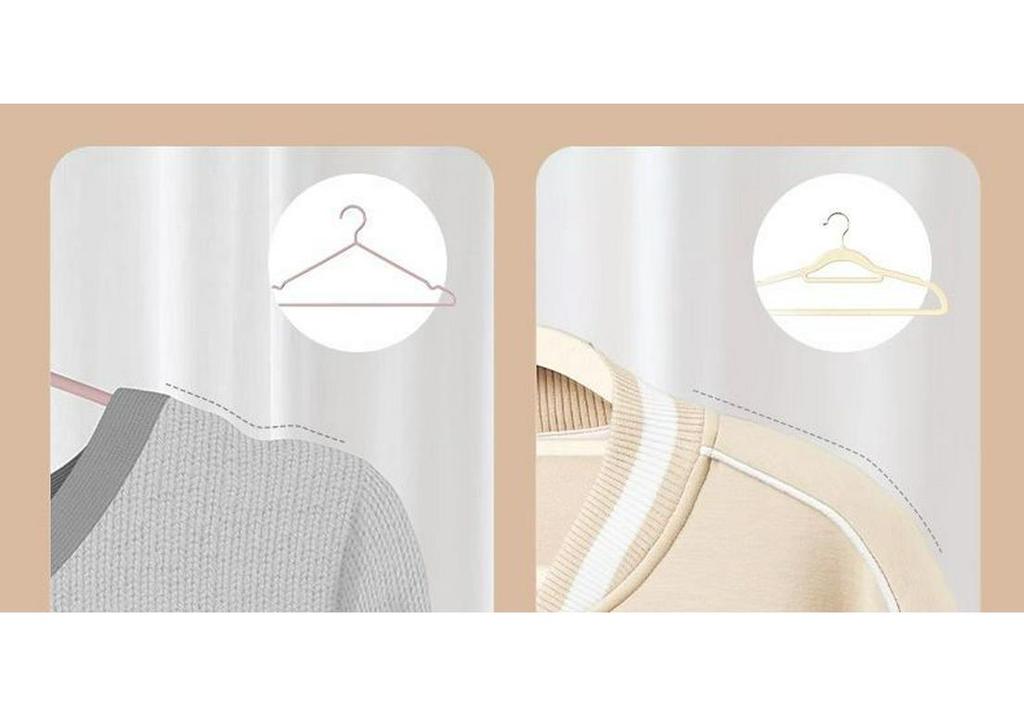 Antislip Velours Kledinghanger: Naadloze Organizer om Inzakkingen op de Schouders te Voorkomen, Ideaal voor het Drogen van Kleding Thuis en in een Studentenkamer.