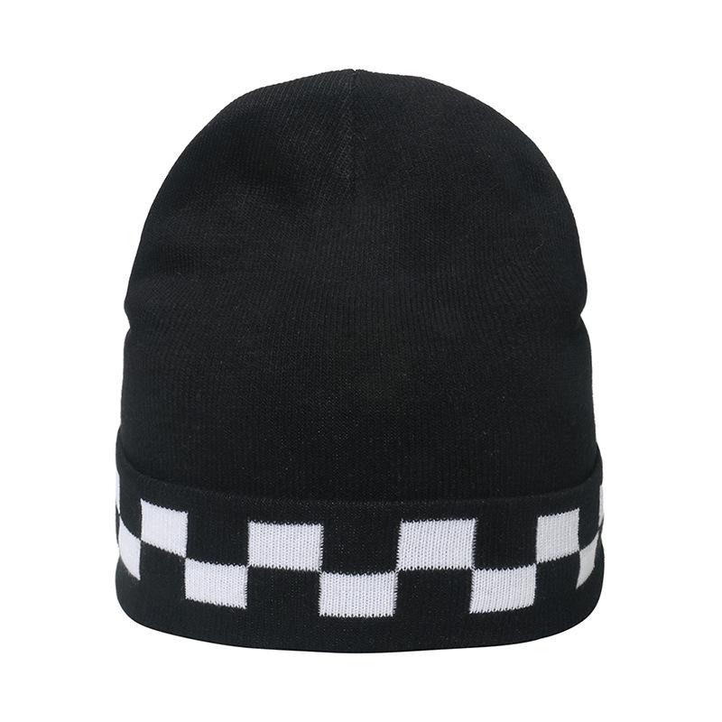 Ebay autumn and winter new knitted hat dinosaur jacquard knitted wool hat Beanie