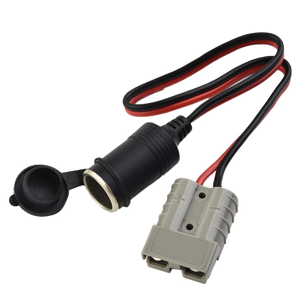 Connector Socket Female Adapter Grey 12/24 Volt 12AWG