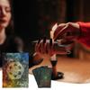 1/2 Sets Lenticular Tarot Card Deck Guidebook Holographic 79 Tarot Cards with Dynamic Vision Spiritual Pagan Past Present Future Divination Tool