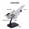 with Light Sound Fighter Aircraft Toy Diecast Jet Plane Toy Aviao Plane Model  Boy Gift