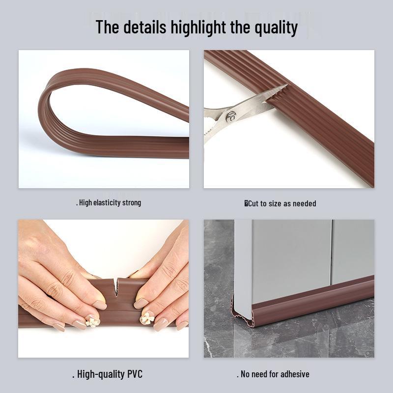 Door Bottom Windproof and Soundproof Sealing Strip