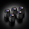 For BMW M 50th Anniversary G82 G60 E46 G12 E83 G11 F39 E39 E60 F30 5Pcs Aluminum Car Wheel Tire Valve Cap Dust Cover Accessories CD6