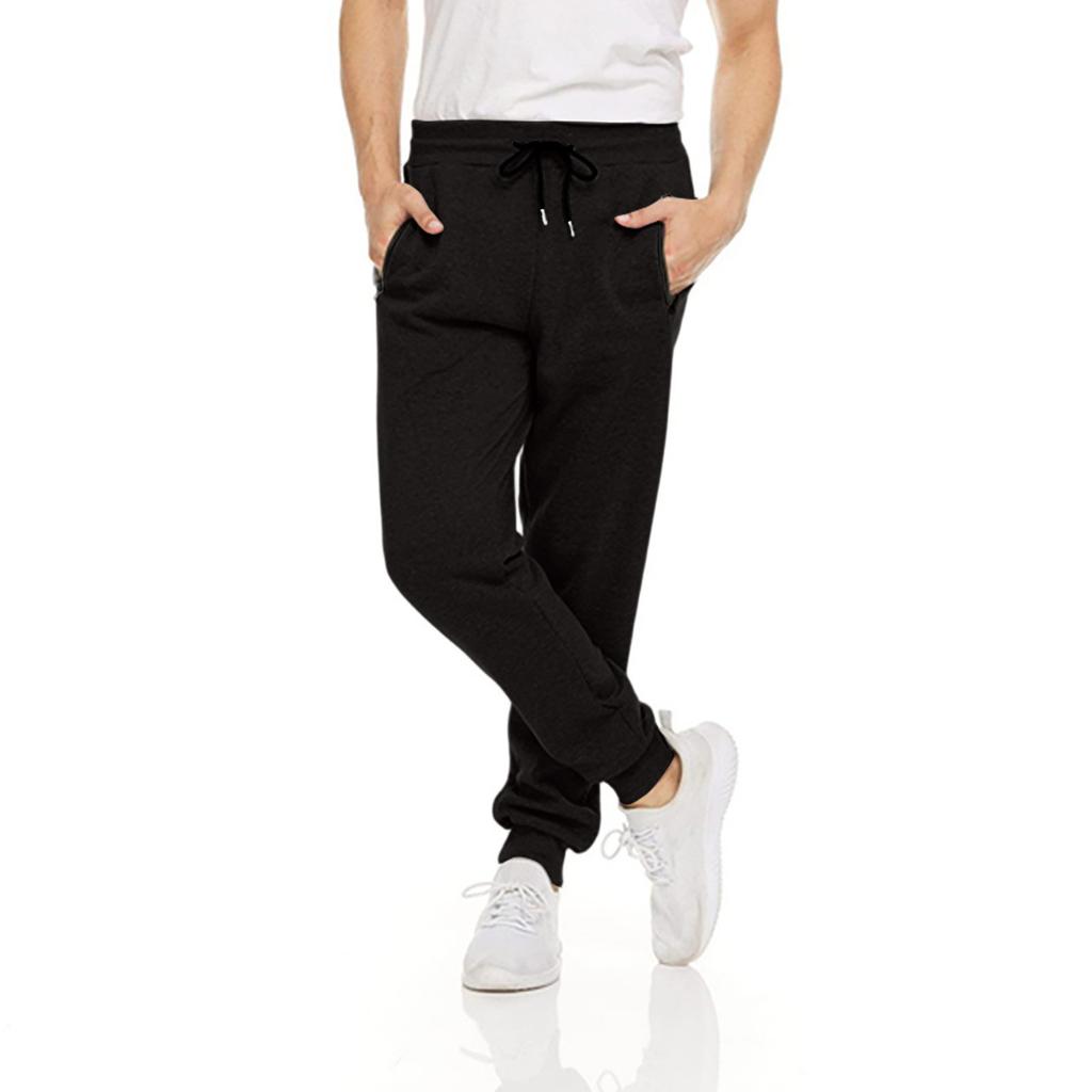 Men's Loose Casual Sweatpants Elastic Waist Drawstring Sports Pants