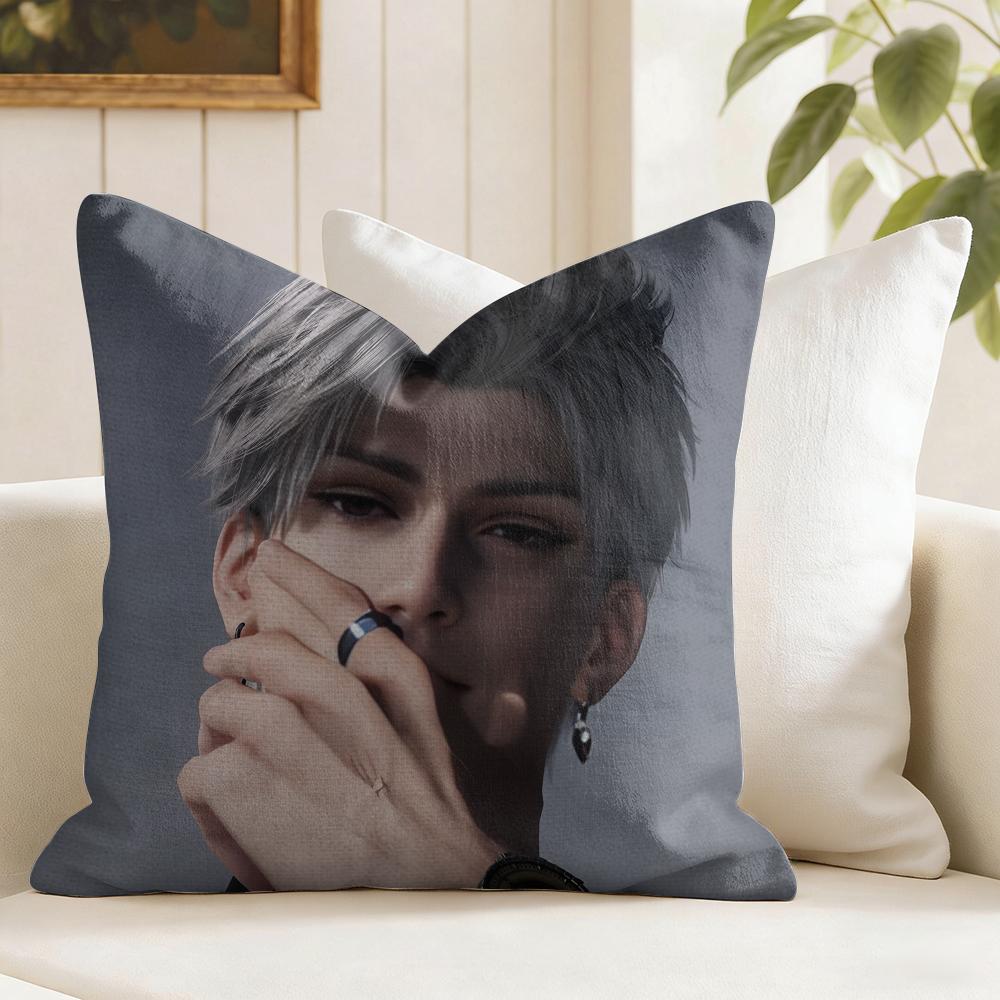 Love And DDeepspace Sylus Cushion Cover Eco Linen Pillow Case DoubleSided Print Breathable Durable Zipper Home Decor Gift