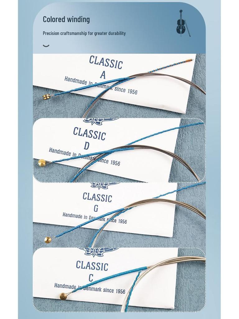 Jargar Cello Strings Set - Medium Tension, Blue