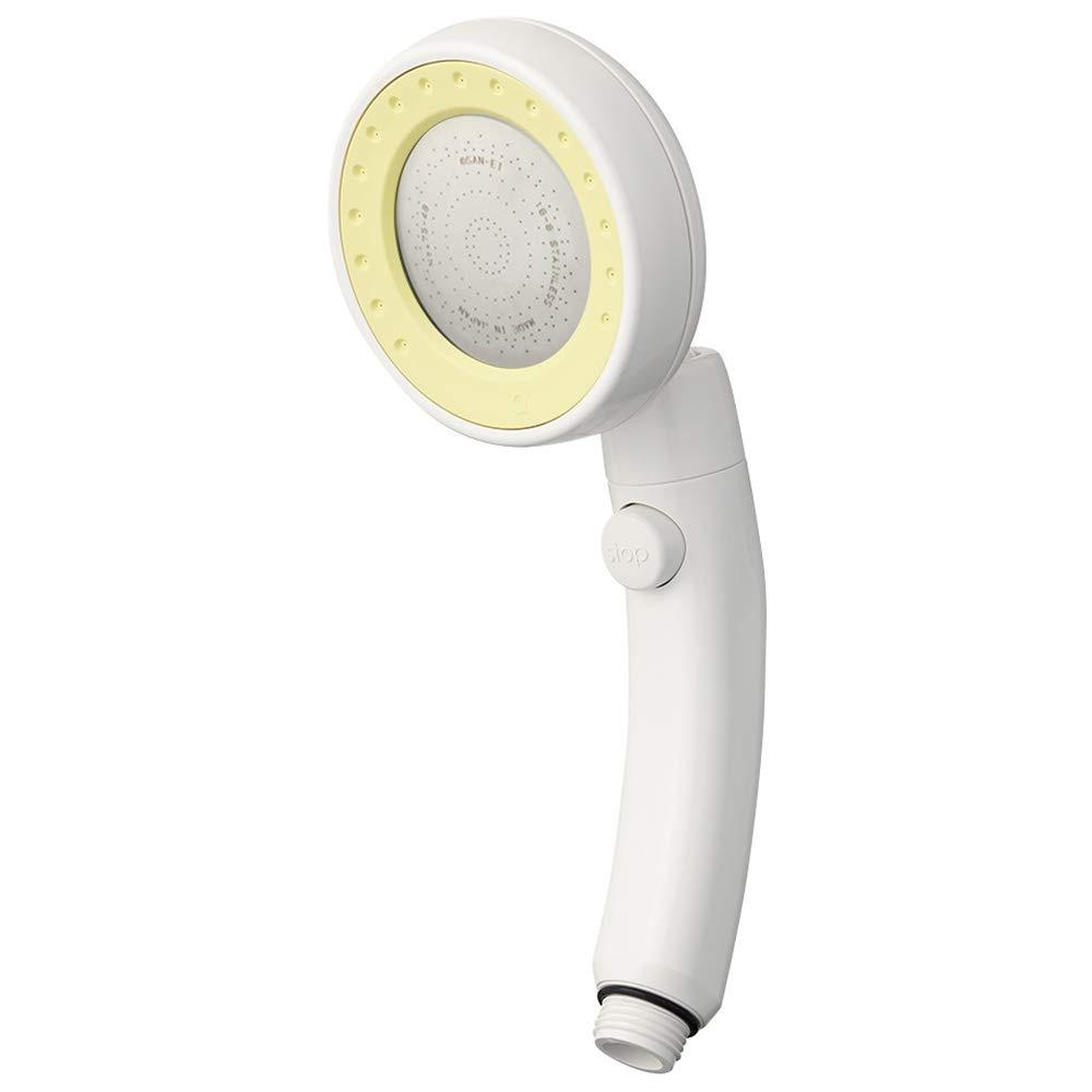 SANEI Shower Head Rainy Move Water Saving/Hand Stop Angle Adjustment + Wide Yellow PS383-80XA-LY5