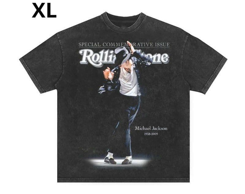 Michael Jackson Vintage Processed Short Sleeve T- Unisex XL Unisex T-Shirt XXXXL