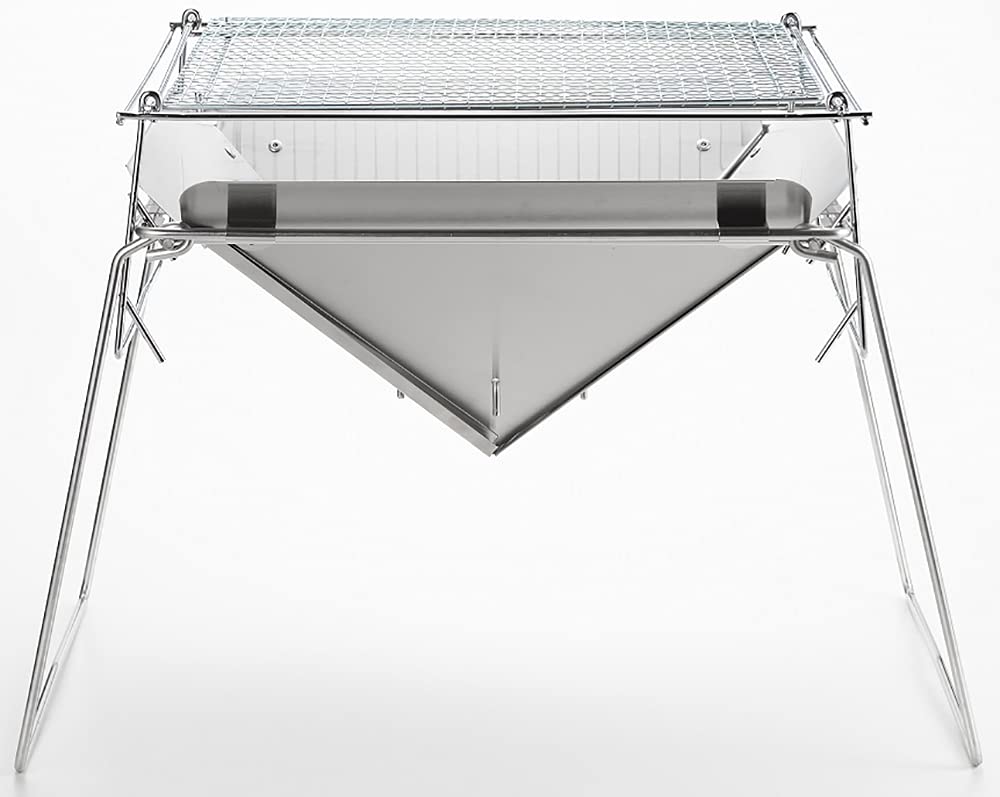 Tamahashi Stainless Steel Fire Pit Made in UC-207 (Grill Set) - Tsubame-Sanjo