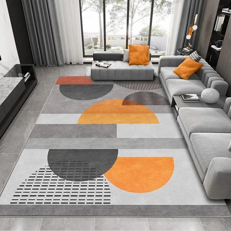Modern Light Luxury Carpets Nordic Bedroom Carpet Large Area Living Room Decor Floor Mat Home Study Lounge Minimalist Style Rug