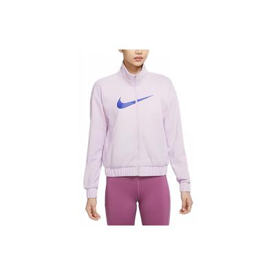 Dri-FIT Swoosh Run Logo Printed Zip-Up Jacket Women Jackets Light-Purple DQ6384-530