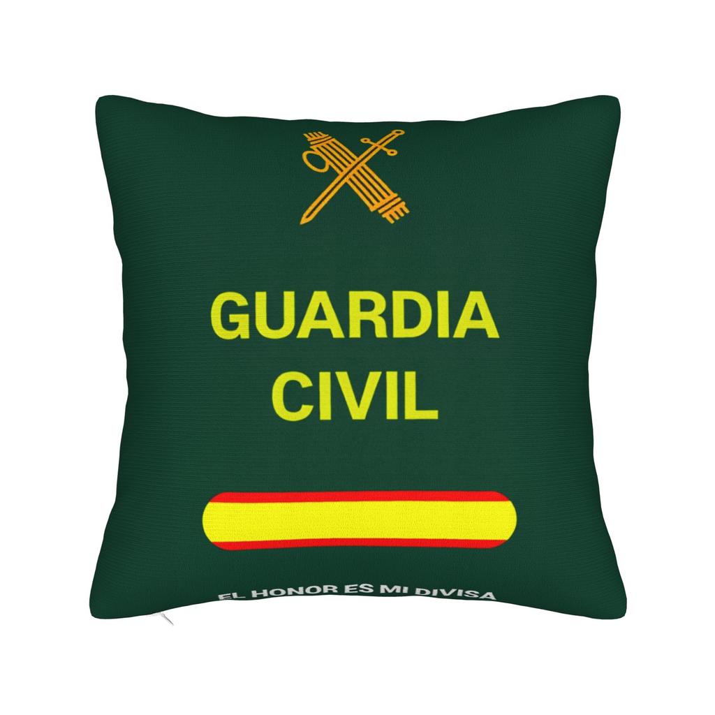 Spanish Civil Guard Emblem Pillow Case Soft Pillow Cover Novelty Pillowcases For Living Room Sofa