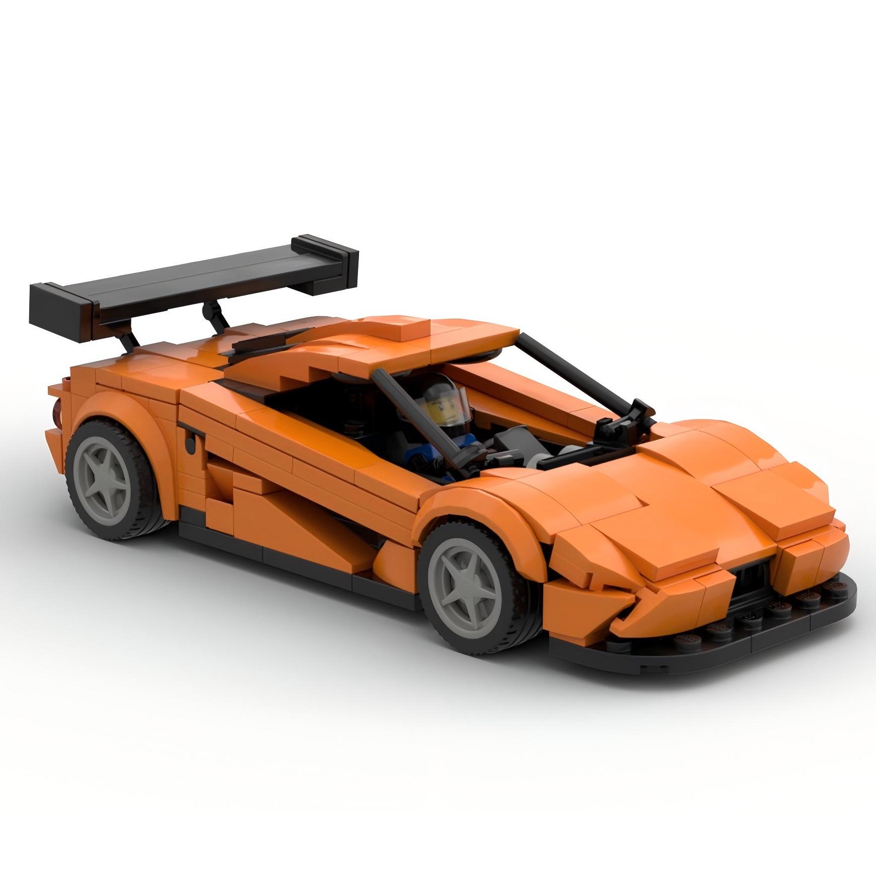 

30875 Модель гоночного суперкара F1 - Совместима с маленькими кубиками LEGO