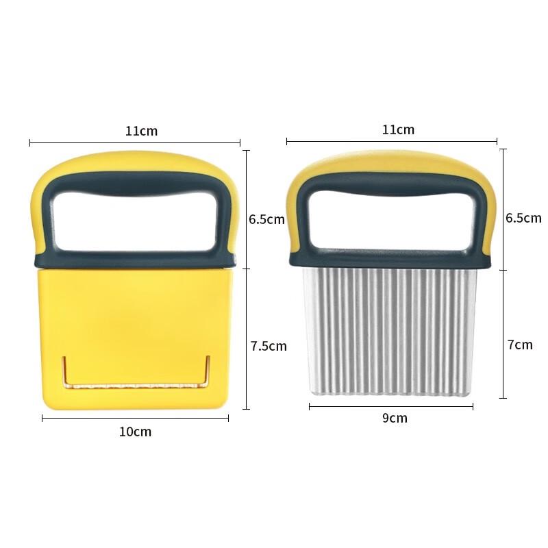 Волнистый нож для картофеля из нержавеющей стали