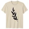 Simple Elegant Botanical Leaf Design TShirt Minimalist Plant Botanical Nature