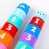 Stacking Cups Baby Toys 12 18 Months Stacking Learning Toddler Toys Age 1 2 Numbers Shapes Patterns Montessori Toys