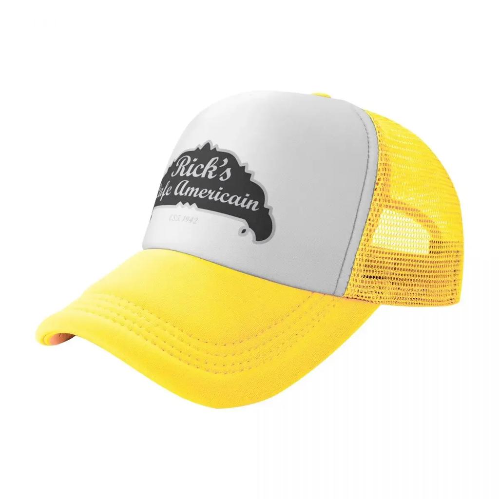 Ricks Cafe Americain Baseball Cap Anime Hat derby hat Snap Back Golf Women Mens
