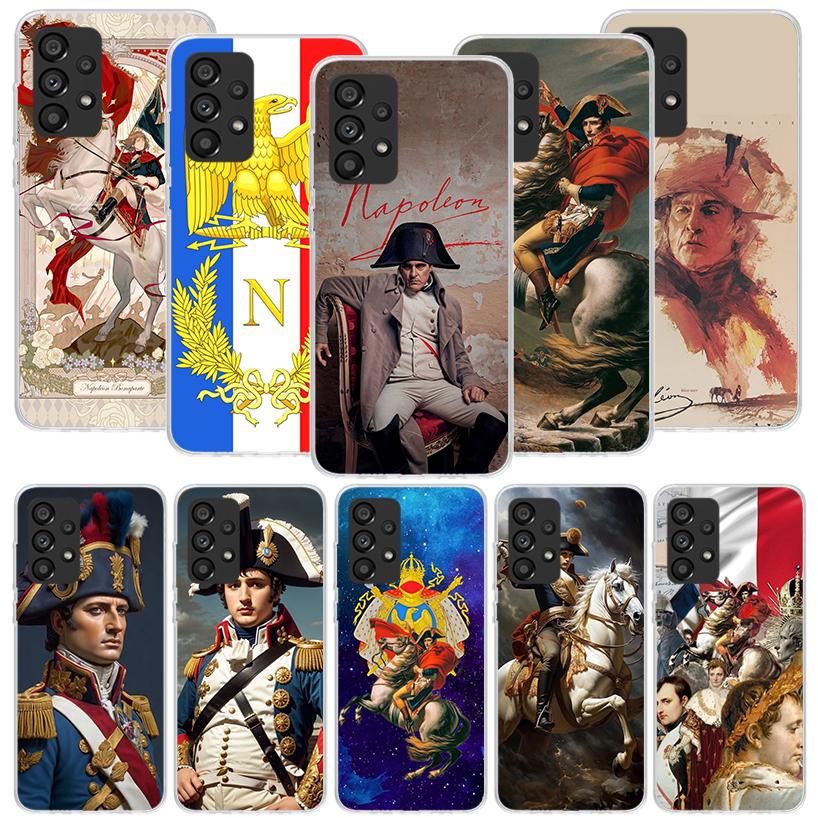 Napoleon Bonaparte Phone Case for Samsung Galaxy A17 A16 A15 A14 A13 A57 A56 A55 A54 A53 A37 A36 A35 A34 A33 A26 A25 A24 A23 Gal