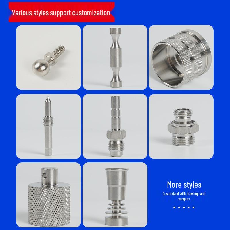 Precision CNC Machining: Stainless Steel and Aluminum Alloy Parts with Surface Treatment