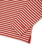 COVERNAT College Stripe Long Sleeve Red